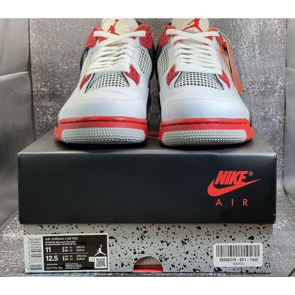Nike Air Jordan 4 Retro Fire Red (2020) Men\'s Size 11 DC7770-160 w/ Box & Tags main image 5